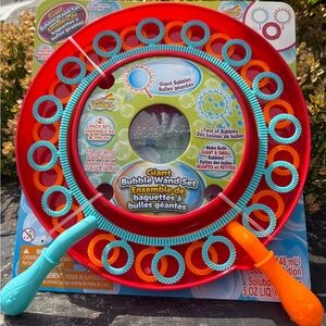 Vibrant Bubble Wand Set for Kids